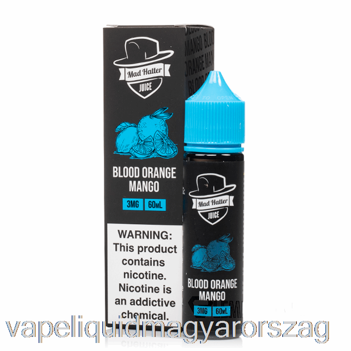 Vérnarancs Mangó - őrült Kalapos - 60ml 6mg Vape Toll